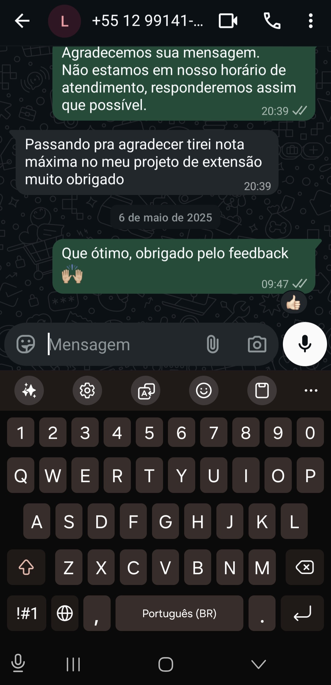 feedback alunos projeto de extensão auxilio academico (5)